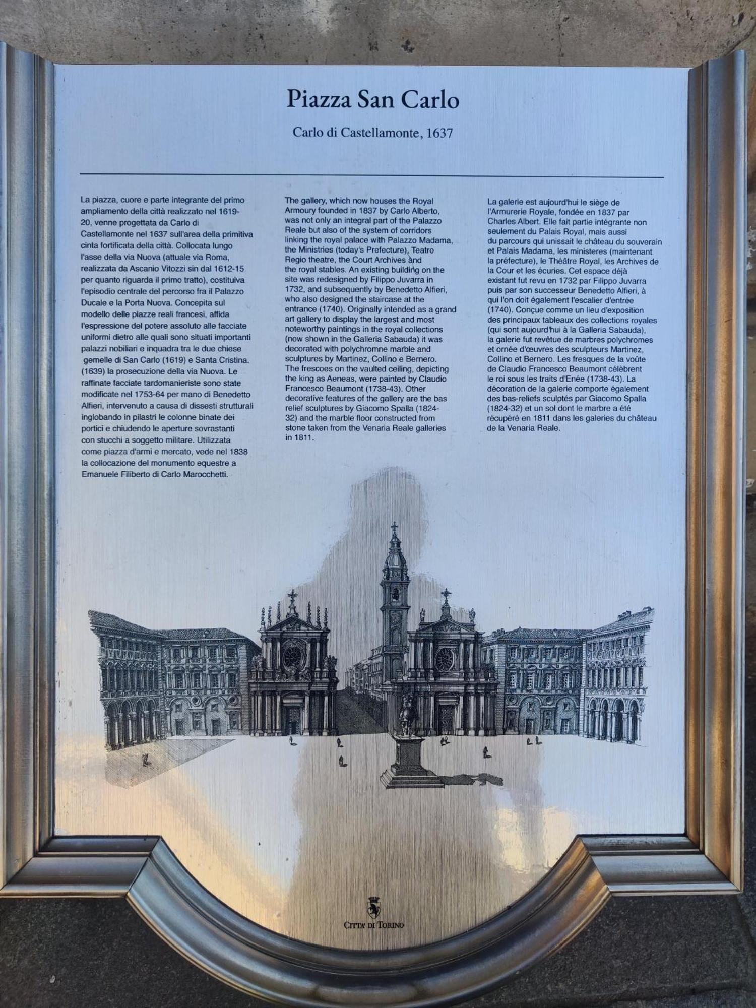 Ynh Bilo Sancarlo Museo Egizio Piazza San Carlo Appartement Turijn Buitenkant foto